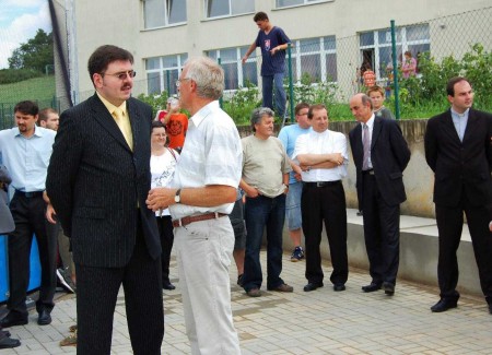 Odovzdávanie športového areálu Saleziánov Dona Bosca, 2009